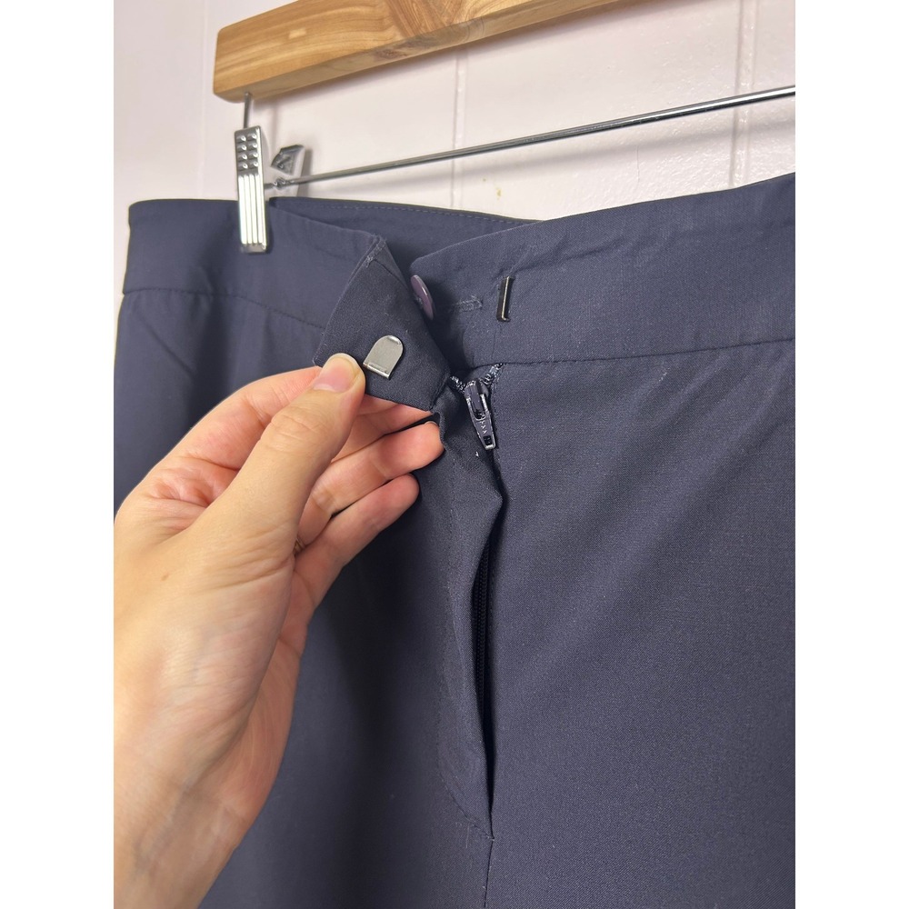 LAFAYETTE 148 NEW YORK‎ Menswear Navy Dress Pants Trousers Size 14 AS IS - Picture 4 of 10